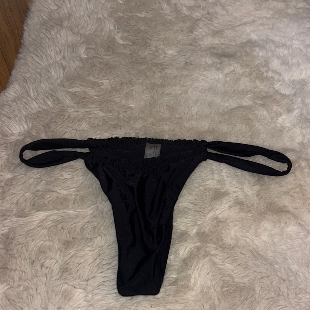 SHEIN Black Bikini Bottom thong